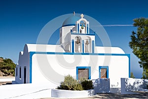 Cycladic church at Santorini