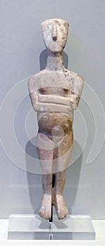 Cycladic figurine from Koumasa, Hagios Onouphrios