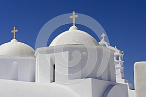 Cycladic Orthodox church photo
