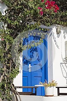 Cycladic style apartments, Greece