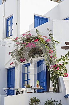 Cycladic style apartments, Greece photo