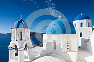 Cycladic style church at Oia