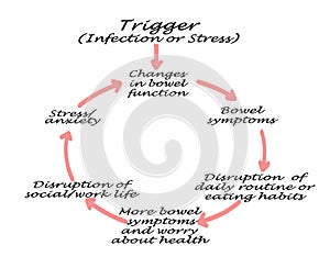 Cycle of bowel problems
