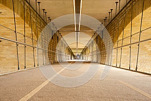 Cycle and foot path at the Adolphe bridge photo