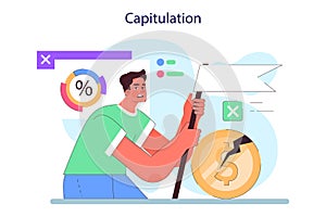 Cycle of investor emotions. Capitulation of male character throughout