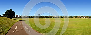 Cycle Path Panorama