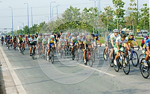 Cycle race, Asia sport activity, Vietnamese rider