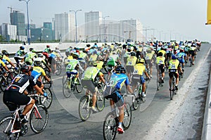 Cycle race, Asia sport activity, Vietnamese rider