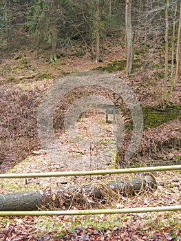 Cycle route in Saxony at Upper Lusatia