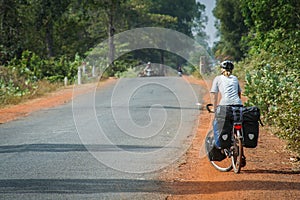 Cycle touring in Cambodia