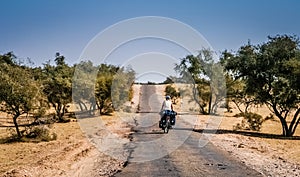 Cycle touring in India