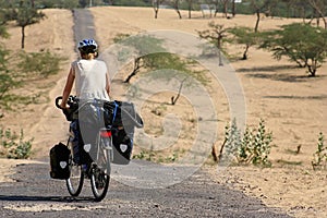 Cycle touring in India