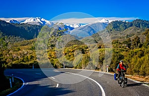 Cycle touring in New Zealand