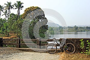 Cycle Touring in Picturesque Countryside of Kerala India