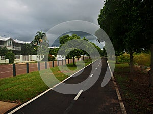 Cycleway in Darwin, Australia photo