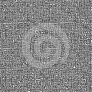 Cyclic Symmetric Multiscale Turing Pattern. Monochrome texture