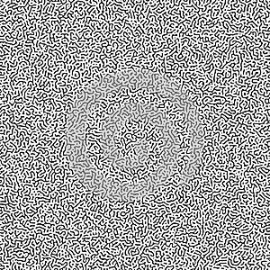 Cyclic Symmetric Multiscale Turing Pattern. Monochrome texture photo