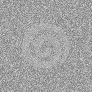 Cyclic Symmetric Multiscale Turing Pattern. Monochrome texture