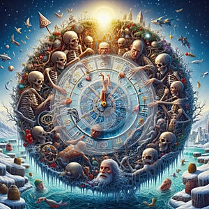 Cyclical Consummation The new year as the completion of a cycle