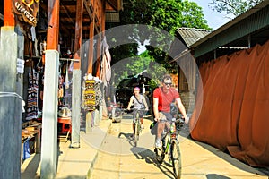 Cycling around the Ban Lac, Mai Chau, Hoa Binh