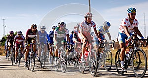 Cycling, cycling race with professional cyclists, third stage of the Cycling Tour in Spain