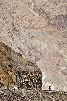 Cycling in the Himalayas photo