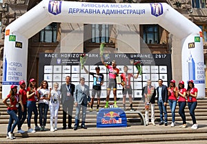 Cycling: Horizon Park Race Maidan in Kyiv, Ukraine