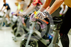 Cycling indoors workout