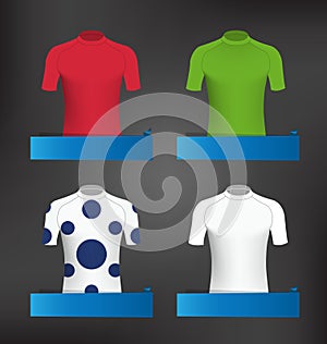 Cycling Jerseys Set