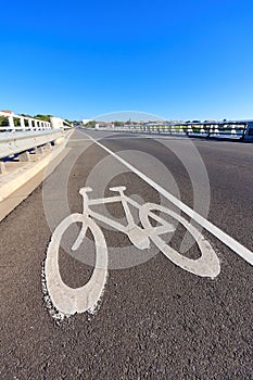 Cycling lane