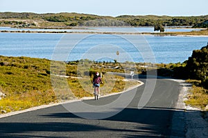 Cycling on Rottnest Island