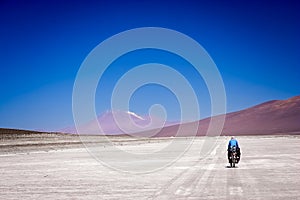 Cycling on the salar