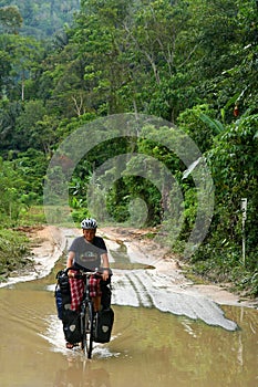 Cycling through Sumatra