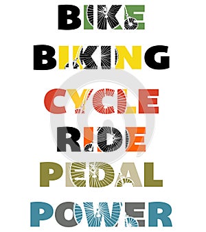 Cycling Text banners