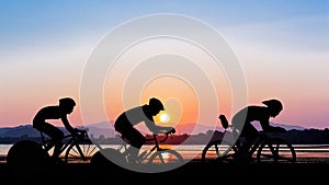 Cycling on twilight time