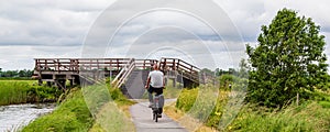 Cycling Weerribben-Wieden The Netherlands