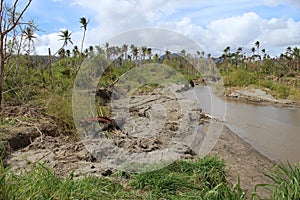 Cyclone pam in Vanuatu