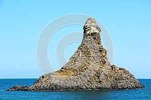 Cyclopean Isles in Aci Trezza, Catania, Sicily, Italy photo