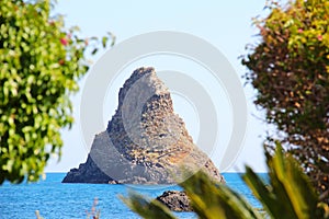 Cyclopean Isles in Aci Trezza, Catania, Sicily, Italy photo