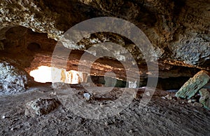 Cyclops Cave. Ammochostos (Famagusta) District. Cyprus