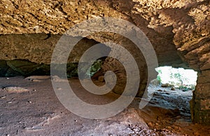 Cyclops Cave. Ammochostos (Famagusta) District. Cyprus