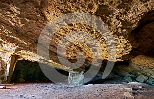 Cyclops Cave. Ammochostos (Famagusta) District. Cyprus