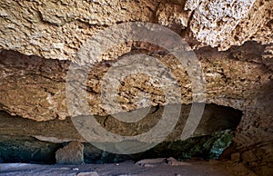 Cyclops Cave. Ammochostos (Famagusta) District. Cyprus