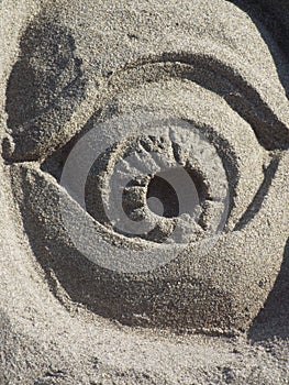 Cyclops Made out of Sand