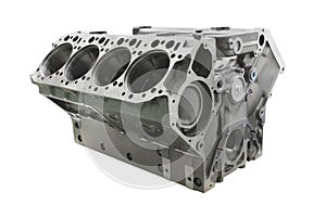 cylinder block of truck engine