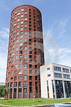Cylindrical Apartments Tower