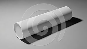 A long shadow to the right indicating a light source from the