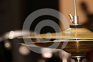 Cymbal close up