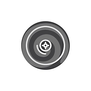 Cymbal vector icon