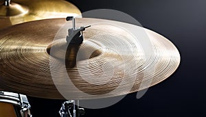 cymbals percussion instrument, AI generated
